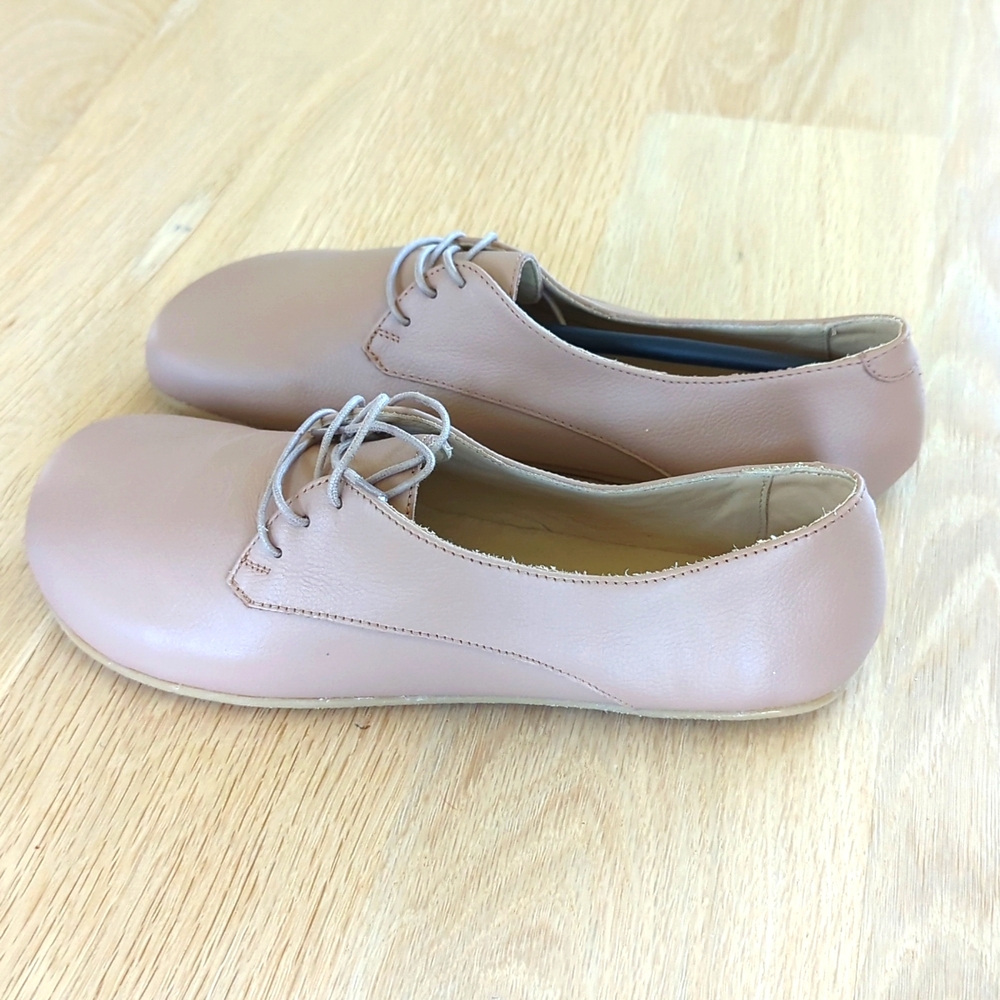 Origo women's The New Derby in Natural Leather Mauve size 9 - Picture 2 of 2